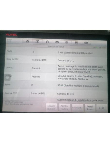 Avertisseur/Klaxon BMW SERIE 5 E60 PHASE 1 