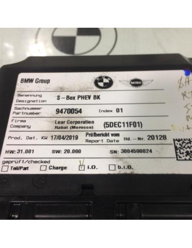 Batterie BMW SERIE 3 G20 