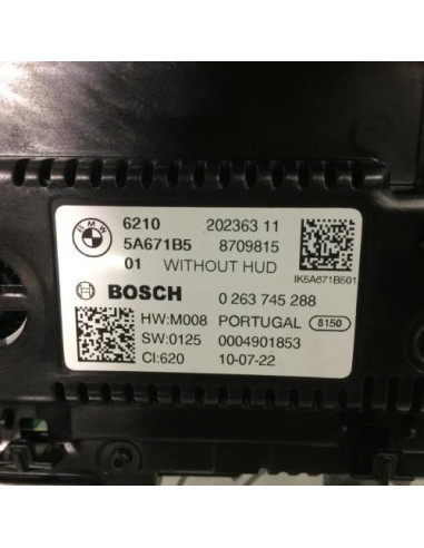 Compteur BMW X3 G01 