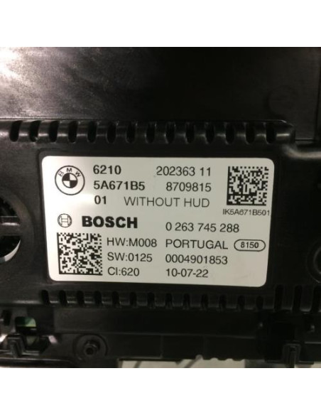 Compteur BMW X3 G01 