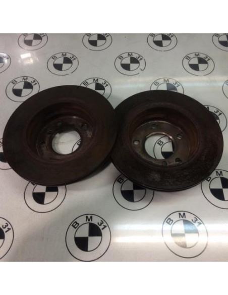 Paire de disques arriere (freinage) BMW SERIE 3 E46 COMPACT PHASE 2 Diesel