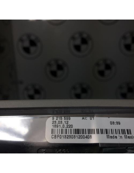 Eclairage de plafonnier BMW X3 F25 PHASE 1 Diesel