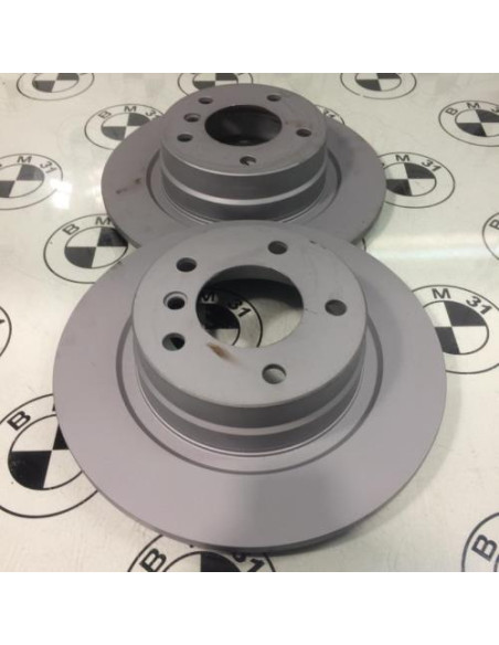 Paire de disques arriere (freinage) BMW SERIE 1 E87 PHASE 2 