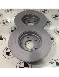 Paire de disques arriere (freinage) BMW SERIE 1 E87 PHASE 2  2