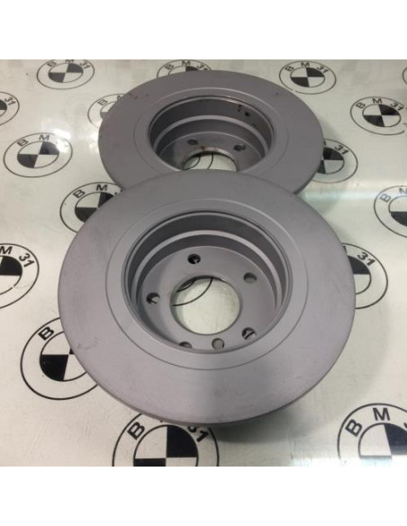 Paire de disques arriere (freinage) BMW SERIE 1 E87 PHASE 2 