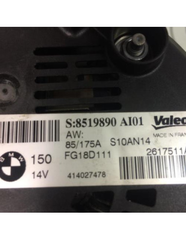 Alternateur BMW SERIE 1 F20 PHASE 1 