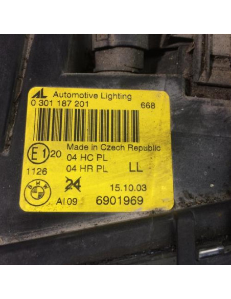 Optique avant principal gauche (feux)(phare) BMW SERIE 3 E46 COMPACT PHASE 2 Diesel