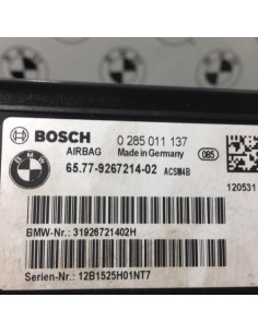 Boitier air bag BMW SERIE 1 F20 PHASE 1 Diesel