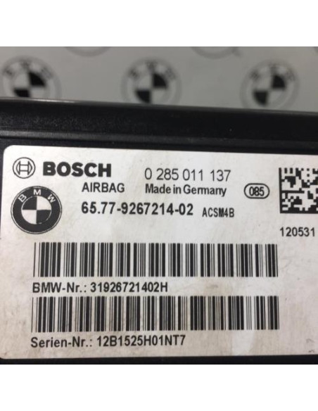 Boitier air bag BMW SERIE 1 F20 PHASE 1 Diesel