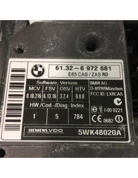 Lecteur de carte (neiman) BMW SERIE 7 E65 PHASE 2 Diesel