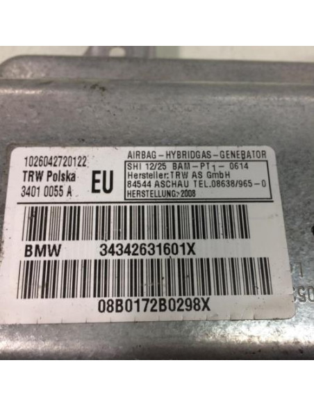 Air bag lateral droit BMW X3 E83 PHASE 2 