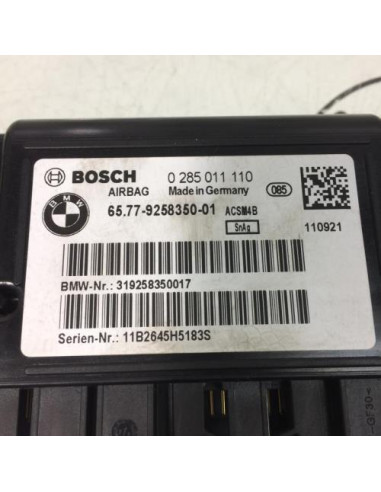 Boitier air bag BMW SERIE 1 F20 PHASE 1 Diesel