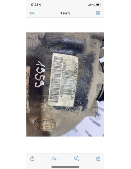 Pont (propulsion) BMW SERIE 3 E46 PHASE 2 Diesel