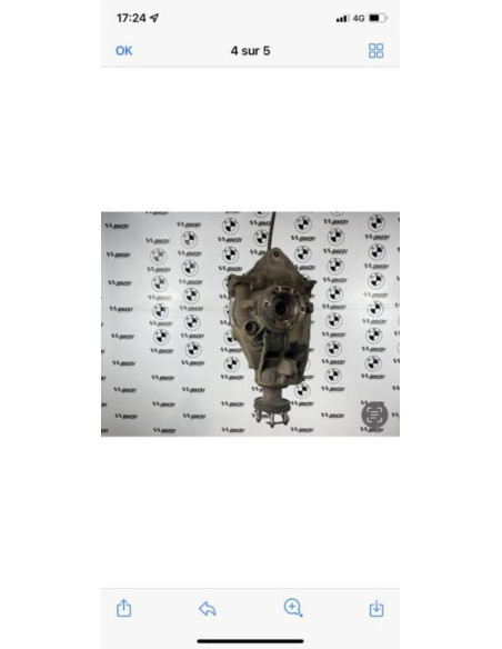 Pont (propulsion) BMW SERIE 3 E46 PHASE 2 Diesel