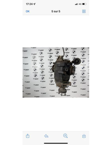 Pont (propulsion) BMW SERIE 3 E46 PHASE 2 Diesel