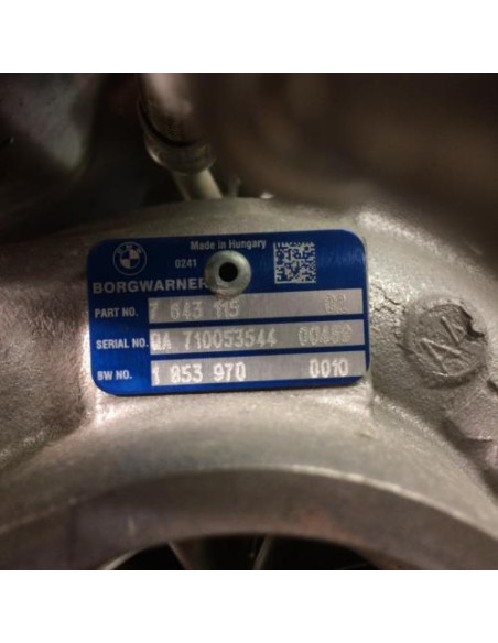 Turbo BMW SERIE 5 F07 GRAN TURISMO PHASE 1 