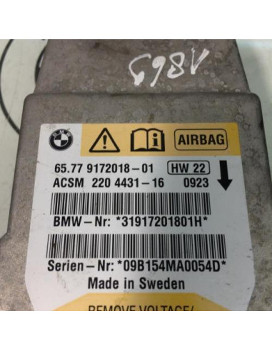 Boitier air bag BMW  Essence