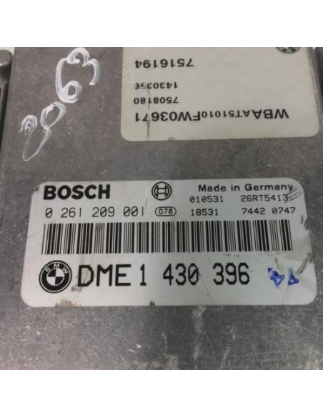 Calculateur BMW SERIE 3 E46 COMPACT PHASE 1 Essence