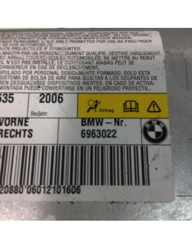 Air bag lateral droit BMW SERIE 5 E61 TOURING PHASE 1 BREAK Diesel