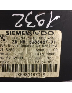Compteur BMW SERIE 3 E90 PHASE 1 Diesel 2