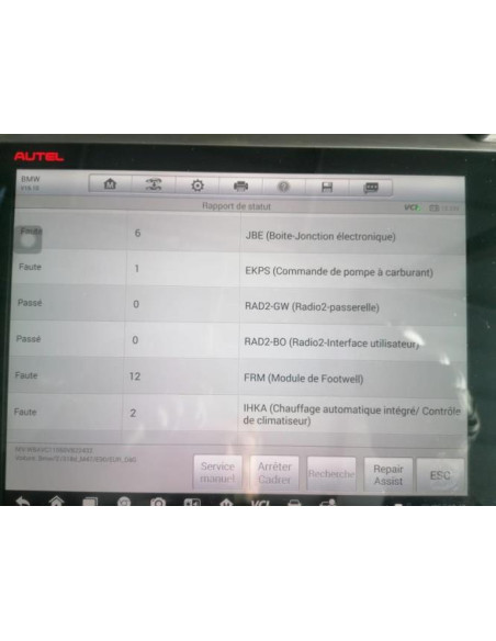 Pare soleil droit BMW SERIE 3 E90 PHASE 1 Diesel