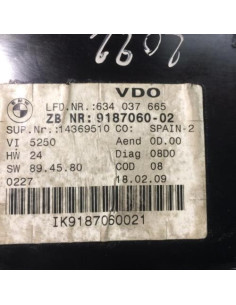 Compteur BMW SERIE 3 E90 PHASE 2 Diesel 2