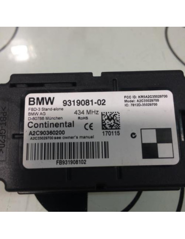 Antenne BMW SERIE 1 F20 PHASE 2 Diesel