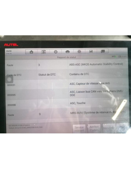 Capteur BMW SERIE 3 E46 COUPE PHASE 1 Essence
