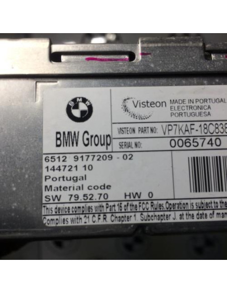 Autoradio d'origine BMW SERIE 1 E82 COUPE Diesel