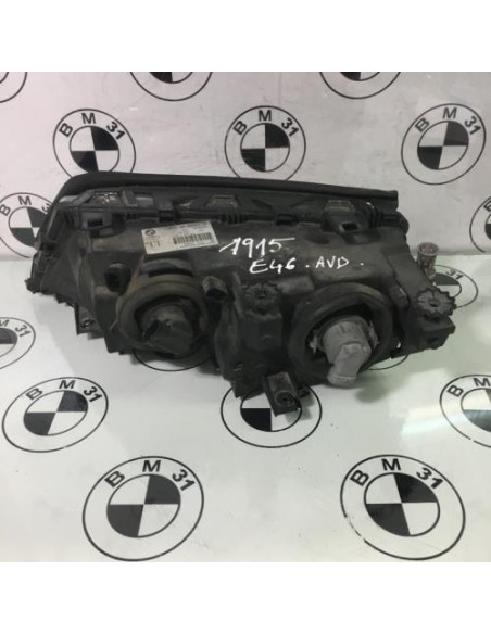 Optique avant principal droit (feux)(phare) BMW SERIE 3 E46 TOURING PHASE 1 BREAK Diesel