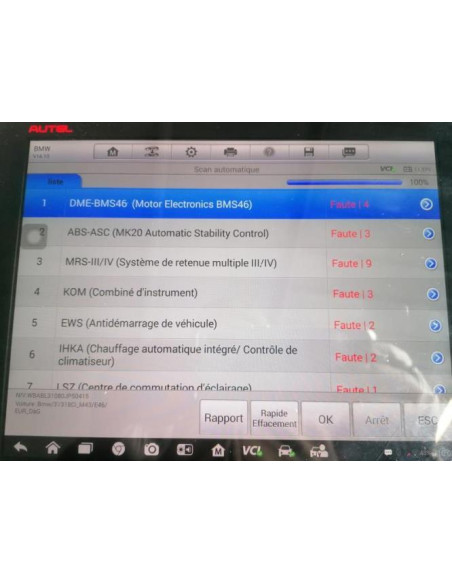 Calculateur BMW SERIE 3 E46 COUPE PHASE 1 Essence