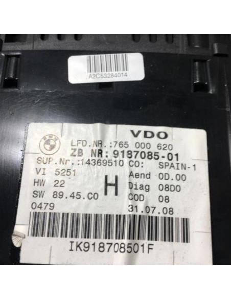 Compteur BMW SERIE 3 E90 PHASE 2 Diesel