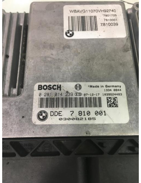 Calculateur BMW SERIE 3 E90 PHASE 1 
