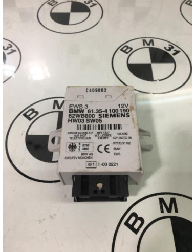 Kit de demarrage BMW SERIE 3 E46 PHASE 1 