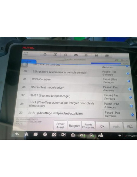 Pretensionneur de ceinture avant gauche BMW SERIE 7 E65 PHASE 1 Diesel