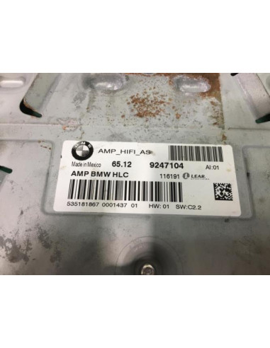 Amplificateur audio BMW X6 E71/E72 PHASE 2 