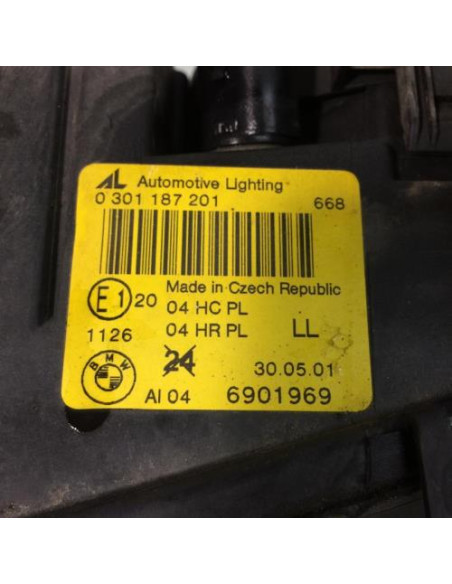 Optique avant principal gauche (feux)(phare) BMW SERIE 3 E46 COMPACT PHASE 1 Essence
