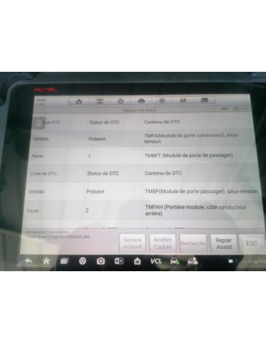 Poignee porte avant gauche BMW SERIE 7 E65 PHASE 1 Diesel