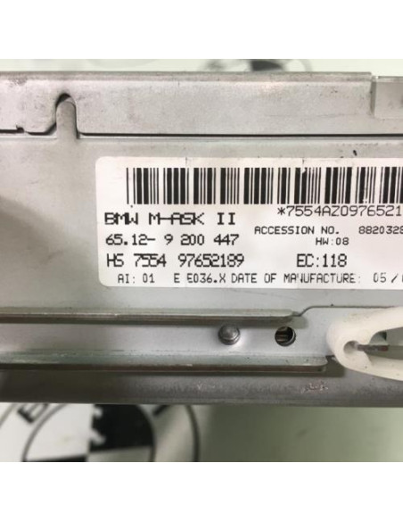 Autoradio d'origine BMW SERIE 1 E87 PHASE 1 