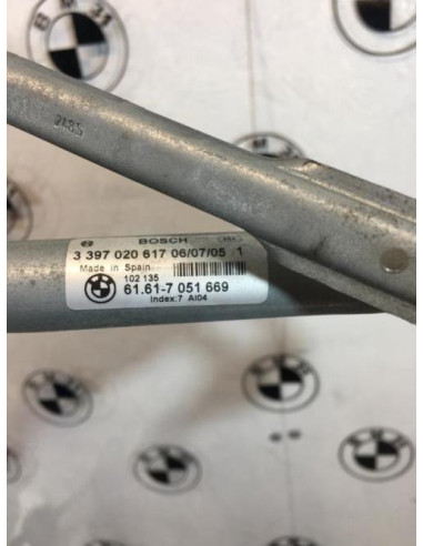 Mecanisme essuie glace avant BMW X3 E83 PHASE 1 