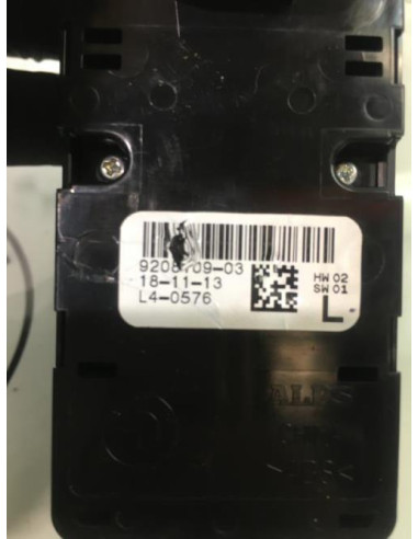 Interrupteur de leve vitre avant gauche BMW SERIE 3 F30 PHASE 1 