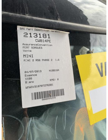 Boitier xenon MINI MINI 2 R56 PHASE 2 Essence