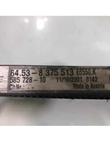 Condenseur de clim BMW SERIE 5 E39 PHASE 2 Diesel