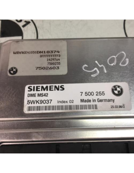 Calculateur moteur BMW SERIE 7 E38 Essence