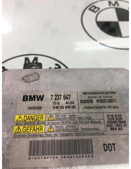 Boitier xenon BMW SERIE 1 F20 PHASE 1 