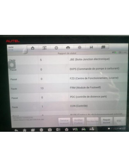 Eclairage de plafonnier BMW SERIE 3 E90 PHASE 1 Diesel