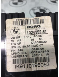 Compteur BMW SERIE 1 E87 PHASE 1 Diesel
