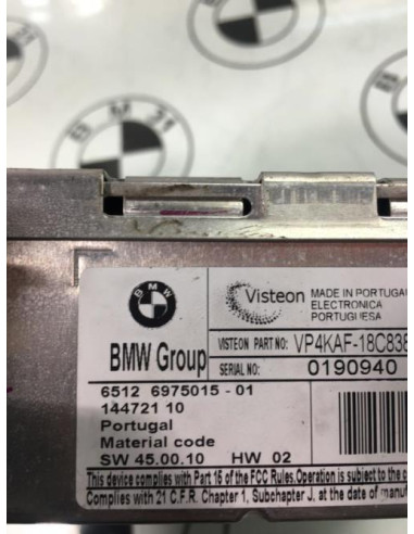 Autoradio d'origine BMW SERIE 1 E87 PHASE 1 Diesel