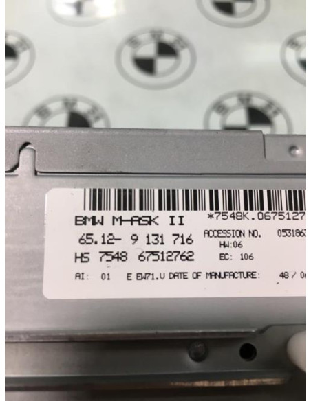 GPS BMW SERIE 5 E60 PHASE 1 