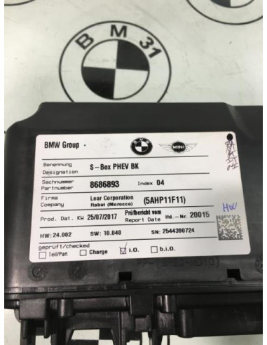 Batterie BMW SERIE 7 G12 LIMOUSINE PHASE 1 